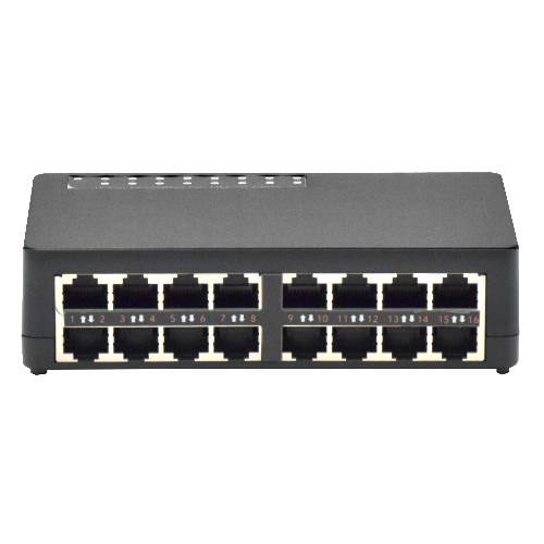 سوئیچ 16 پورت غیر POE نت لن مدل F1600-E